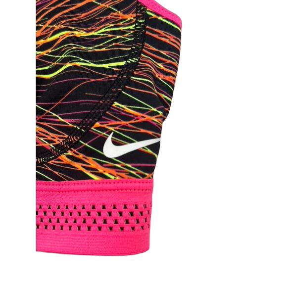 Nike Pro Fierce Accelerator Compression Sport Bra Top Women's Size Medium - Picture 4 of 9